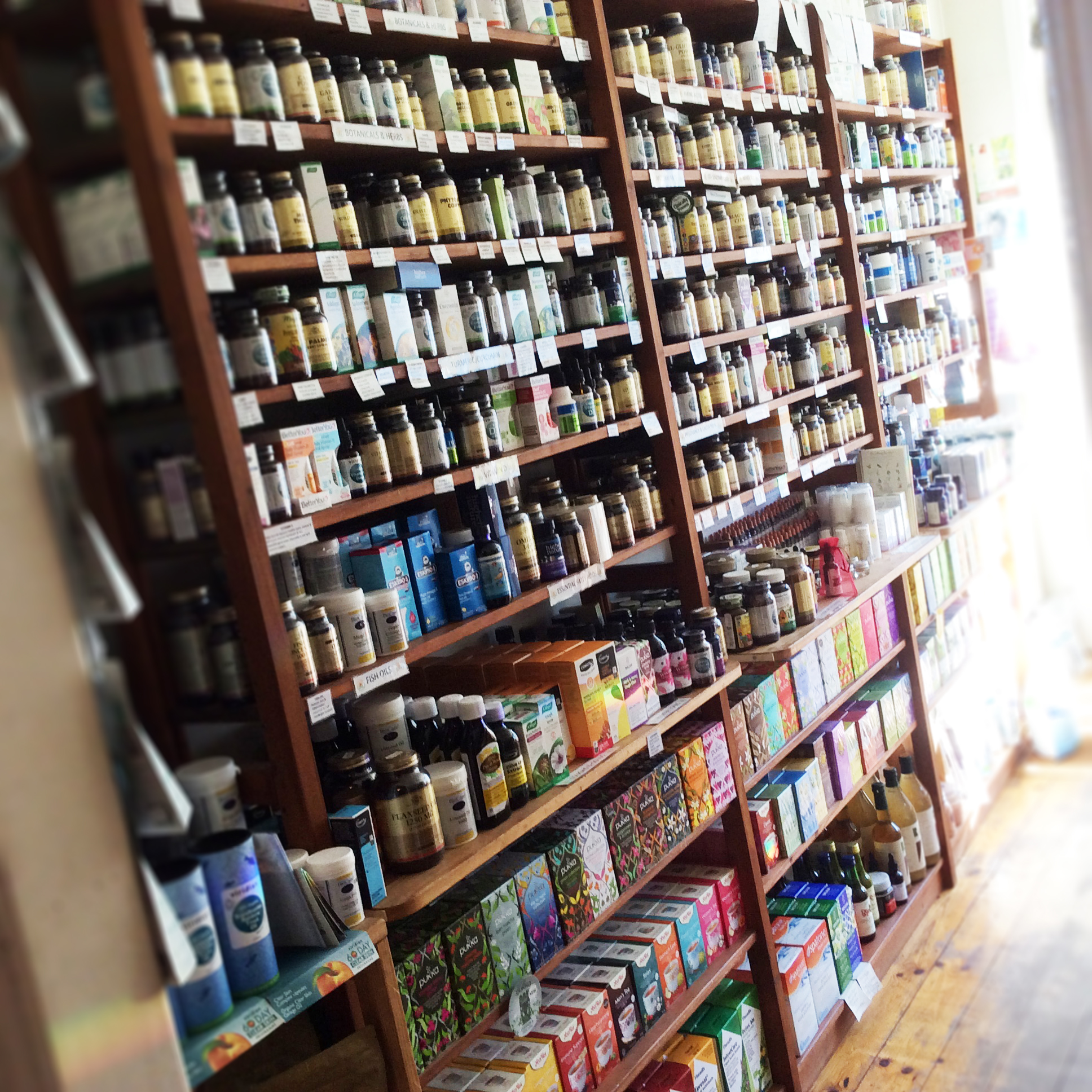 Vitamins, Supplements and Teas at Gaia Natural Health